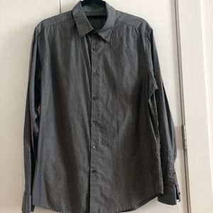 Grey Theory button down